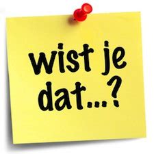 wist je dat